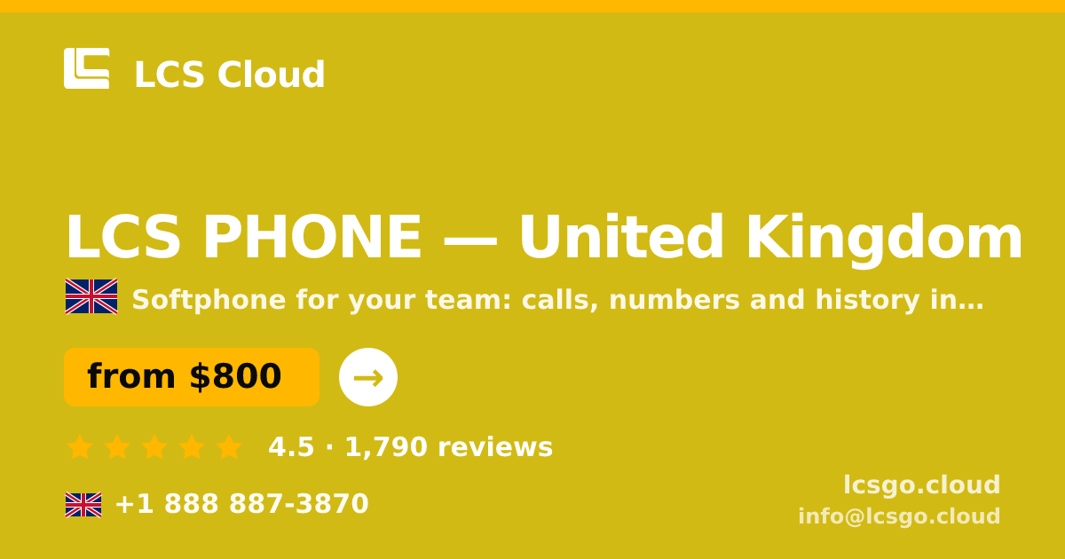 LCS PHONE in Birmingham — from $750/mo, rated 4.7/5 by 903 clients. LCS Cloud.
